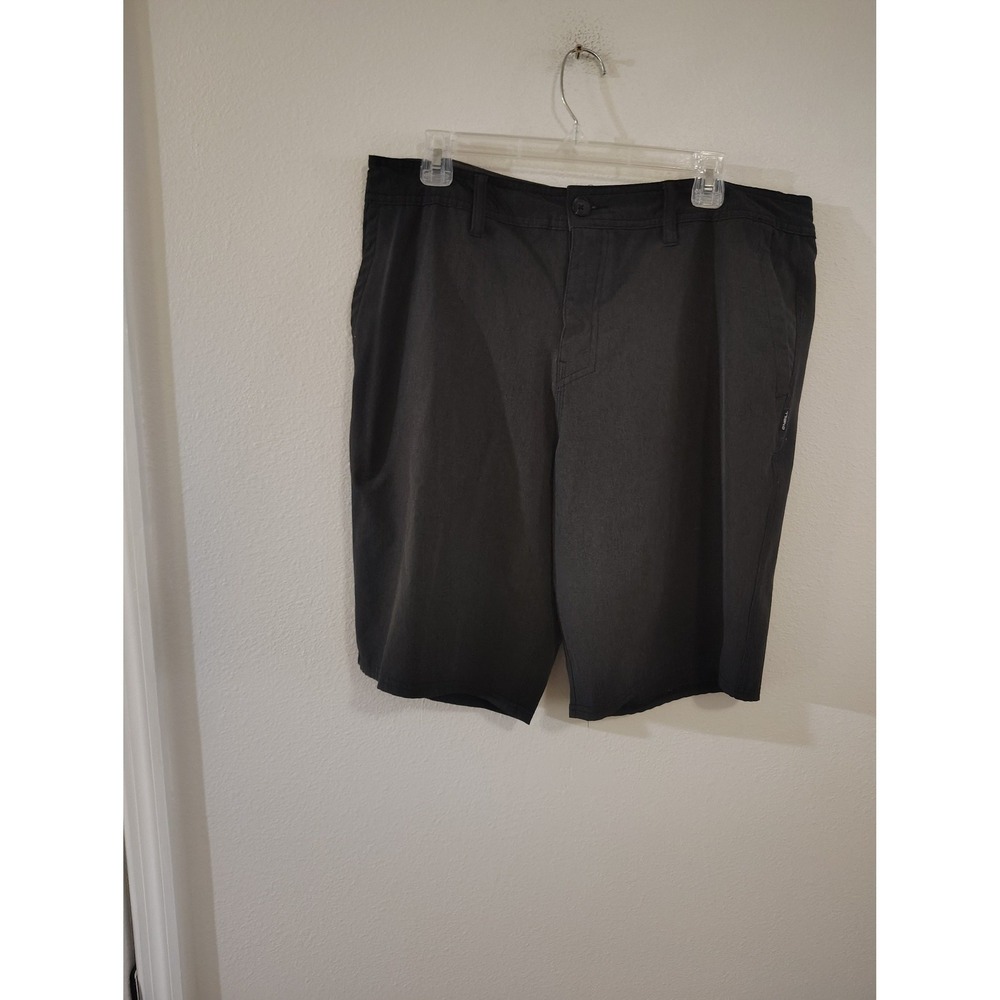 ONeill‎ Hybrid Shorts Mens 36 Dark Gray Charcoal Stretch Boardshorts Walkshorts